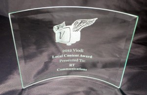 Content Pavilion Award Example