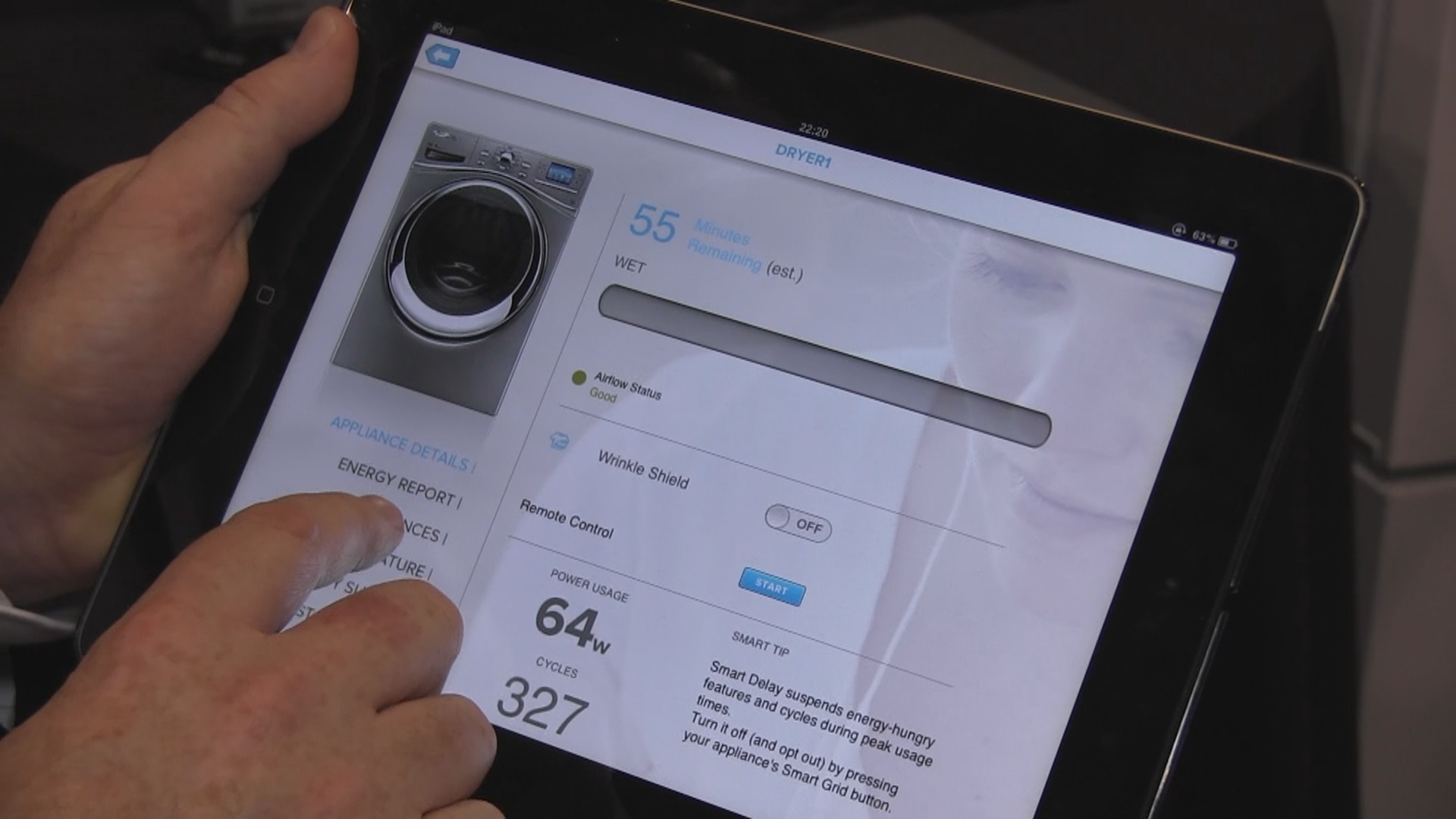 The WiFi Washing Machine