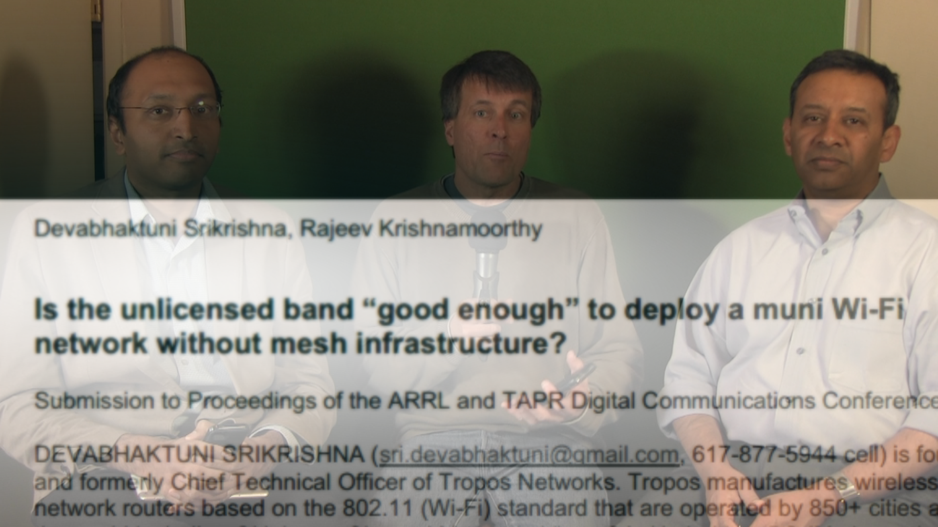 An Indestructible Wireless Broadband Network for All – Part 1