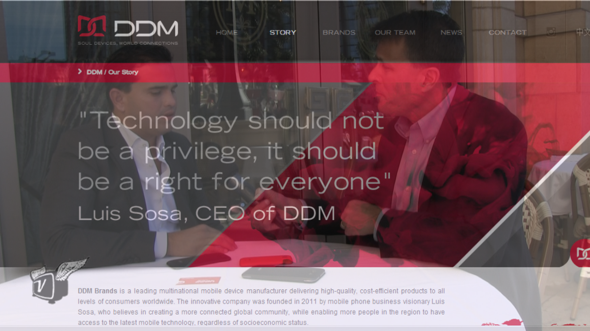 Ken Pyle interviews Luis Sosa of DDM Brands at CES 2014.