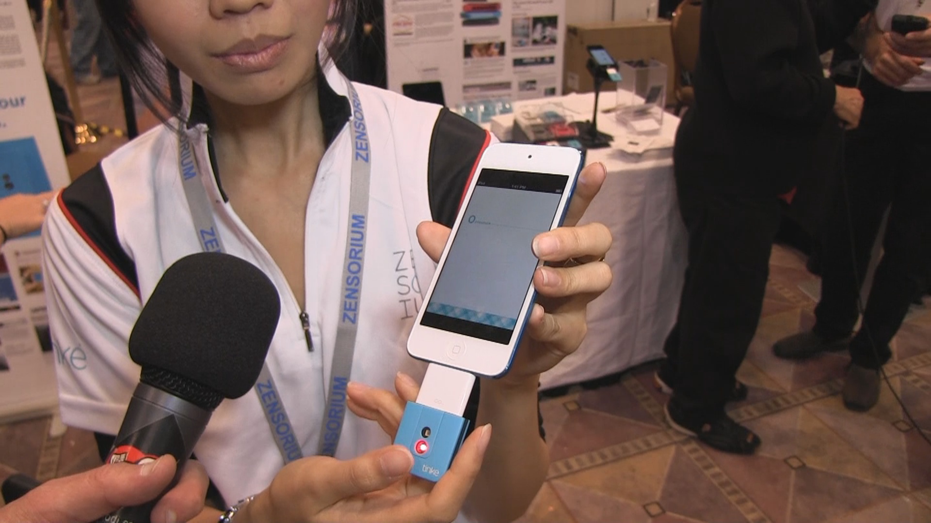 Vital Signs Monitoring via an iDevice
