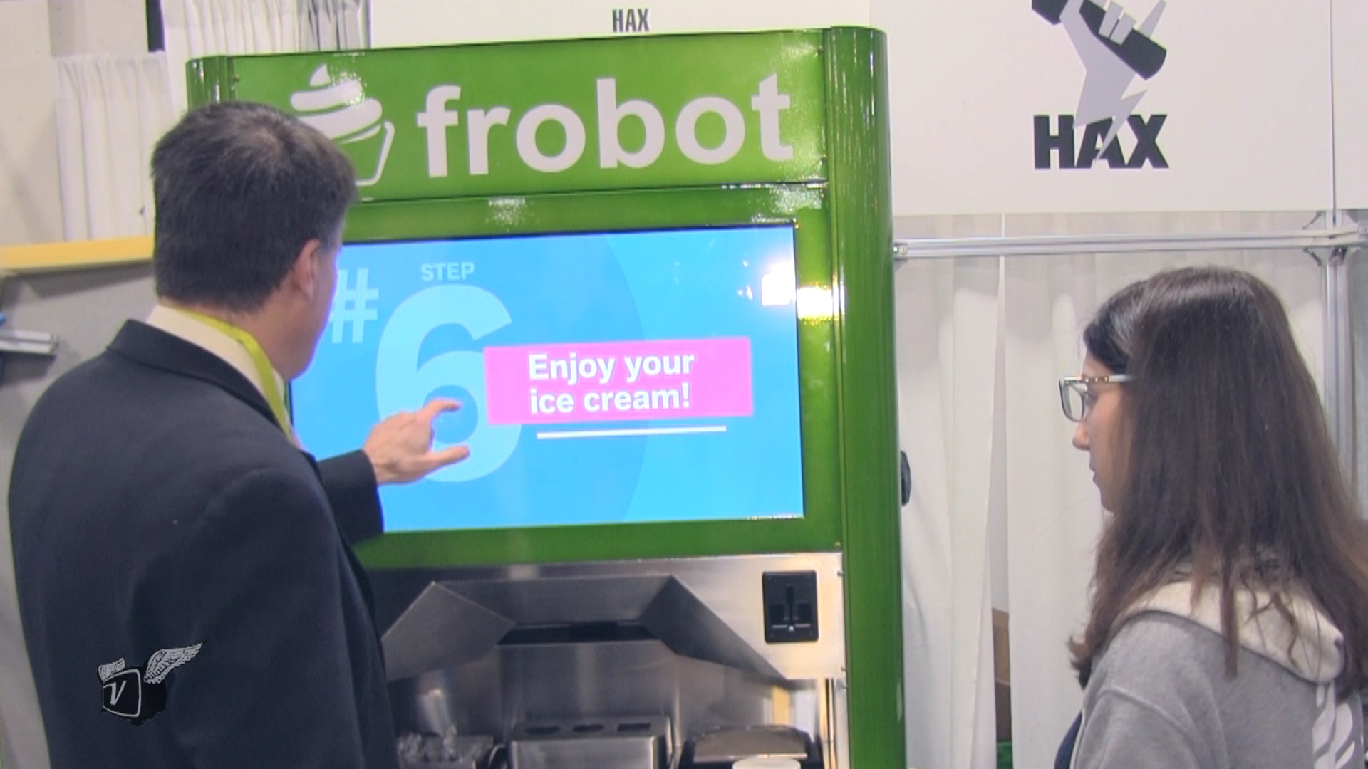1,500 Sq. Foot Frozen Yogurt Store Compressed to a 15 Sq. Foot Robot