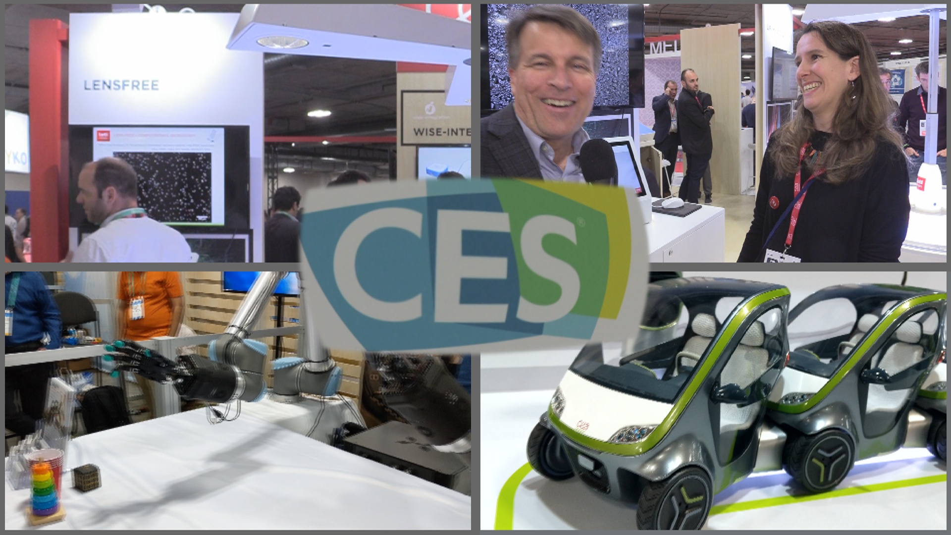 Faster Diagnosis Through a Connected Microscope #CES2020