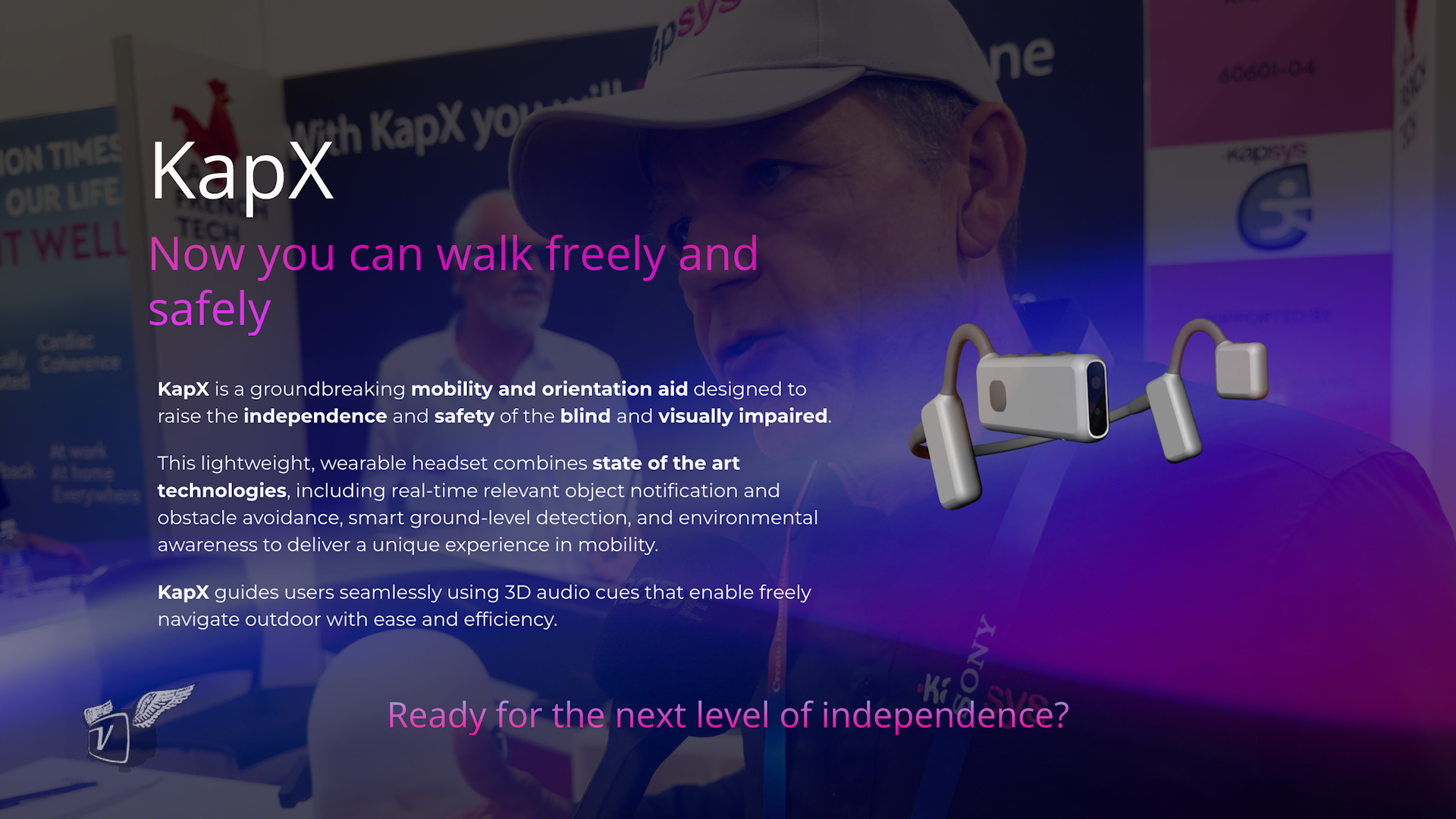 The Guide Dog Alternative – The Wearable Mobility Aid