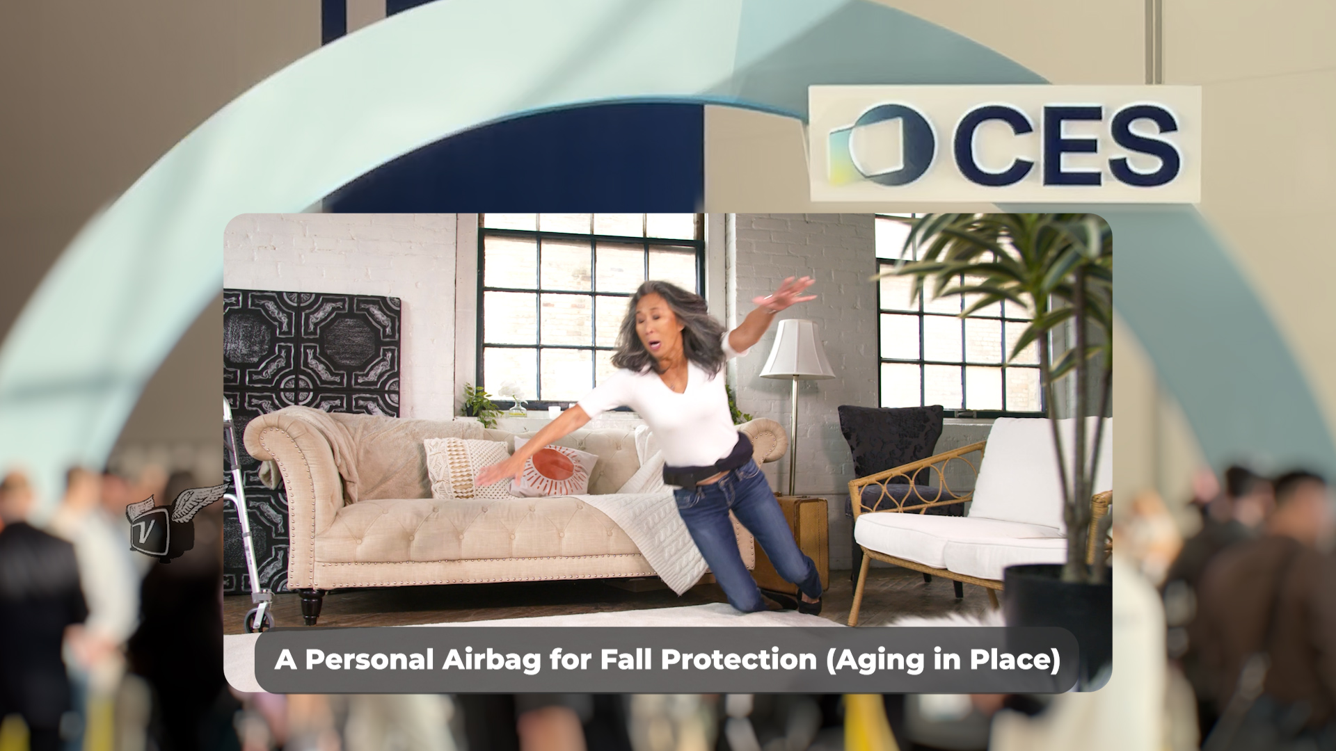 A Personal Airbag for Fall Protection